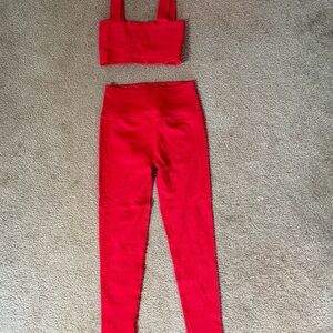 NWOT Spiritual Gangster x Peloton set size XS red